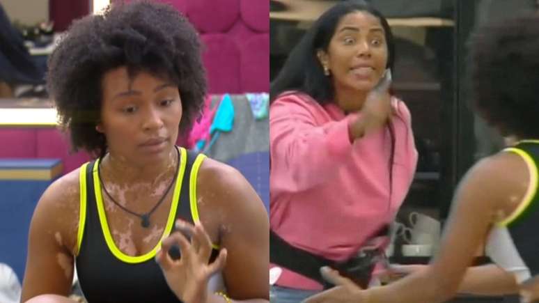 Natalia Deodato e Janielle em 'A Grande Conquista'. Reprodução/Playplus