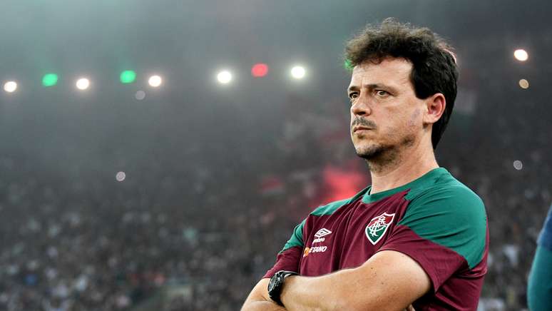 Roni rasga elogios ao t&eacute;cnico Fernando Diniz &ndash; MAILSON SANTANA/FLUMINENSE FC