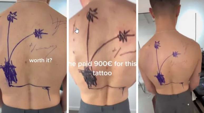 Tatuagem de rabisco