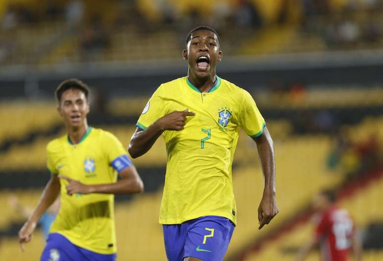Sob olhares do Real Madrid, vascaíno Rayan é figura na Seleção Sub-17 – Rafael Ribeiro/CBF