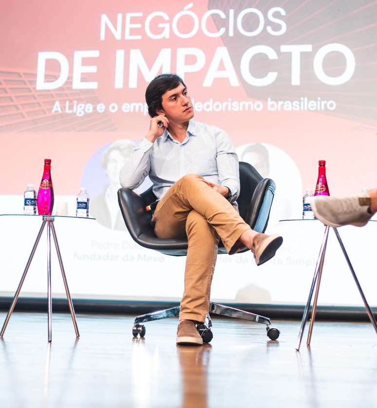 Guilherme Okida, estudante de Administra&ccedil;&atilde;o e membro da Liga de Empreendedores do Insper 