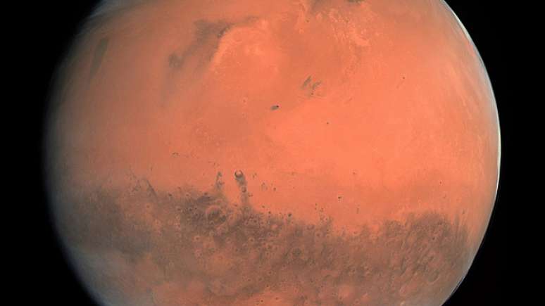 Como assistir à live (transmissão ao vivo) de Marte. Imagem de Marte vista pela OSIRIS.