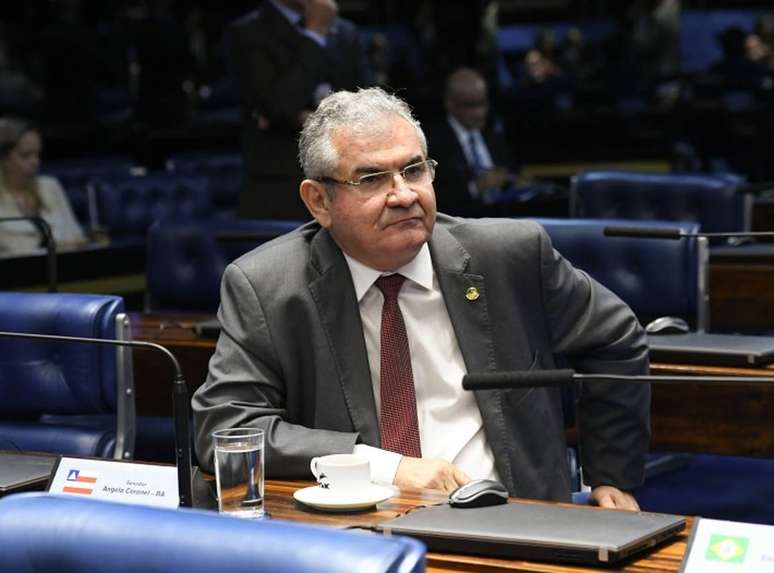 O senador Angelo Coronel (PSD-BA), relator do projeto de lei das 'fake news'.