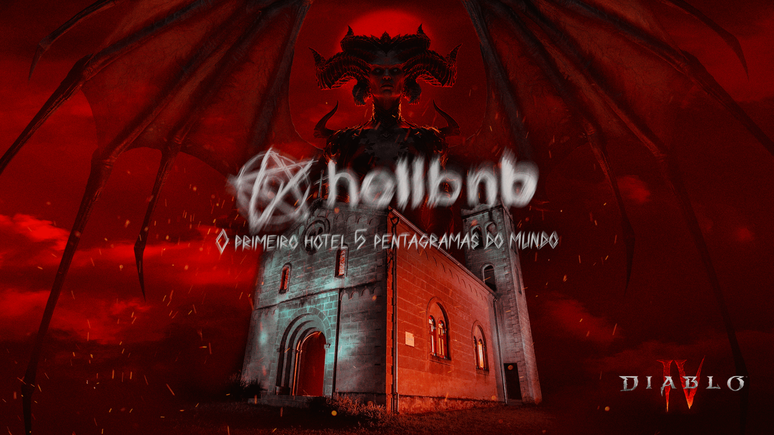 Fãs e criadores de conteúdo vão passar noite assustadora em igreja transformada em 'oficina do Diablo'