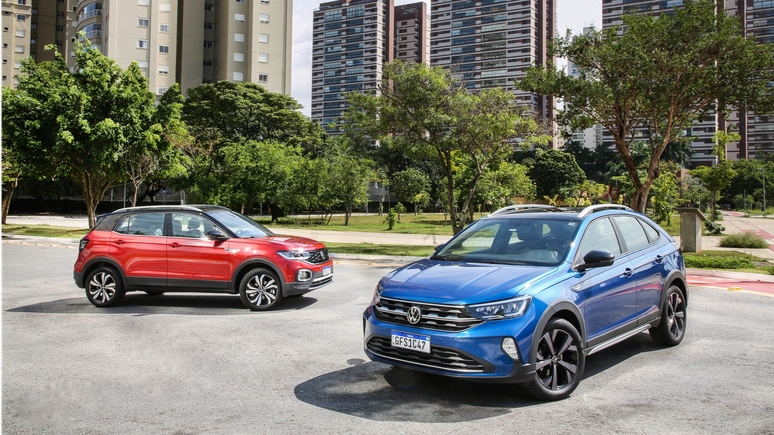 T-Cross e Nivus: juntos, os SUVs compactos da Volkswagen ganham da Jeep e da Fiat