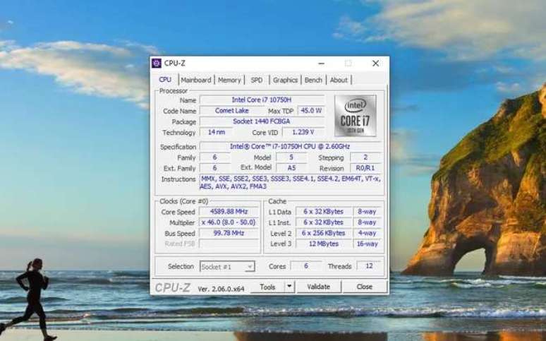 Use CPU-Z to get information about computer hardware (Image: Screenshot/Thiago Furquim/Canaltech) Use CPU-Z to get information about computer hardware (Image: Screenshot/Thiago Furquim/Canaltech)