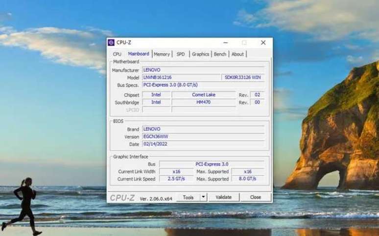 Check your computer's hardware information (Image: Screenshot/Thiago Furquim/Canaltech) Check your computer's hardware information (Image: Screenshot/Thiago Furquim/Canaltech)