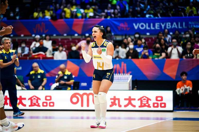 Brasil estreia na Liga das Nações de Vôlei com derrota para a