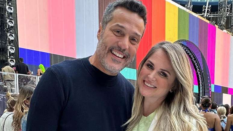 Júlio Cesar e Susana Werner estão juntos há 21 anos 