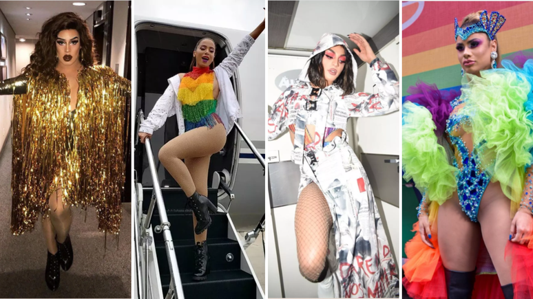 Famosos na Parada do Orgulho LGBT+ 