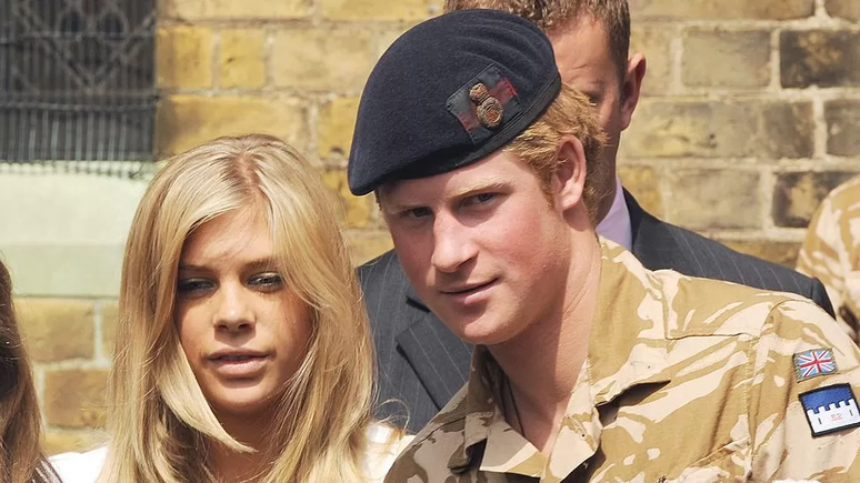 Chelsy Davy com Harry em 2008
