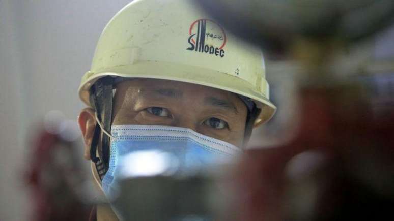 As empresas estatais chinesas do setor de petr&oacute;leo lideram este projeto