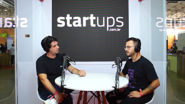 Gustavo Brigatto, fundador e editor-chefe do Startups, e Marcus Rossi, CEO e cofundador da Gramado Summit