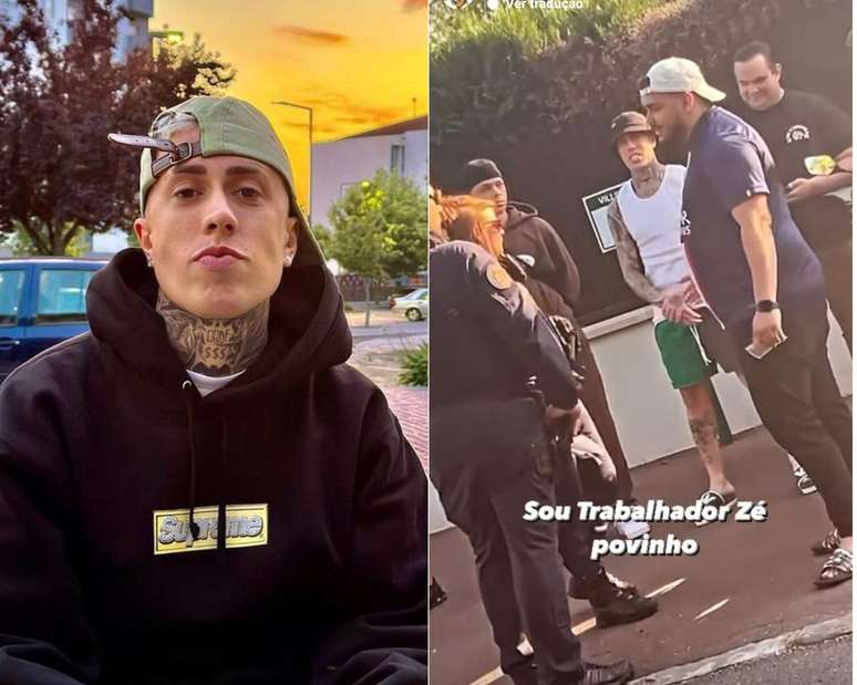 MC Daniel &eacute; enquadrado por policiais em Paris: 'N&atilde;o devo nada para crime de lugar nenhum'