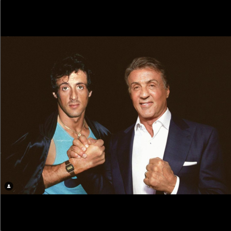 Rocky Balboa e Sylvester Stallone