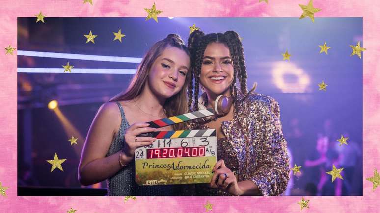 Estrela de “Princesa Adormecida”, Pietra Quintela filma com Maisa Silva -