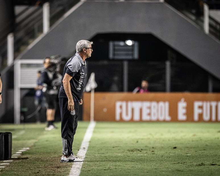 Santos não pensa em demitir Odair Hellmann neste momento – Raul Baretta/ Santos FC