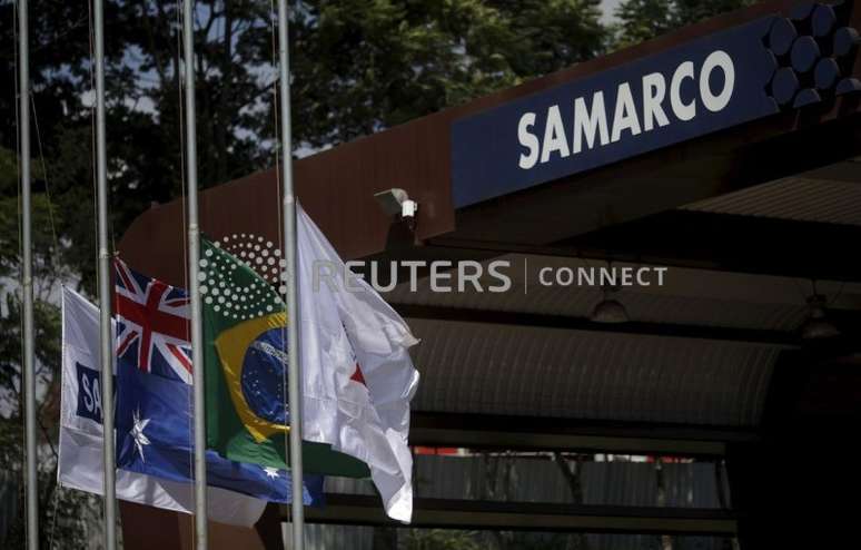 Entrada de unidade da Samarco em Mariana (MG)
REUTERS/Ricardo Moraes