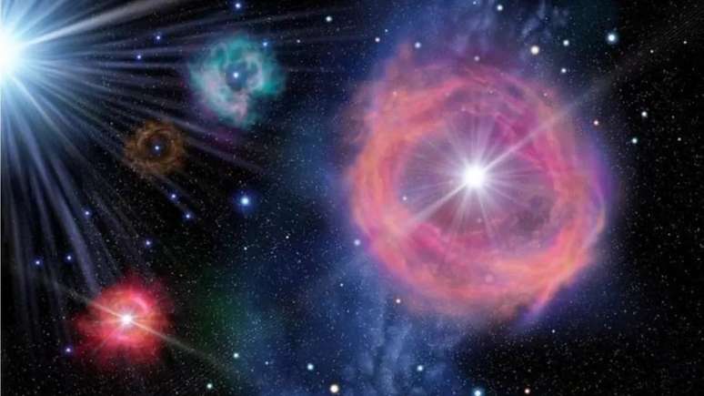 Impressões de supernovas de instabilidade de pares de primeiras estrelas muito massivas