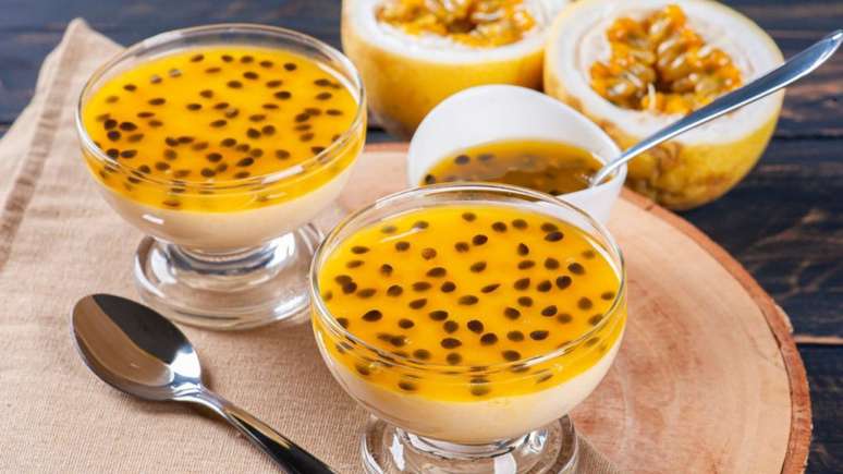 Mousse de maracuj&aacute; tradicional