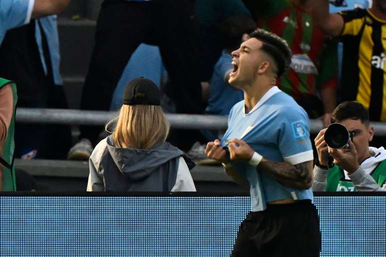 Anderson Duarte garante classificação do Uruguai para a final do Mundial Sub-20 – LUIS ROBAYO/AFP via Getty Images