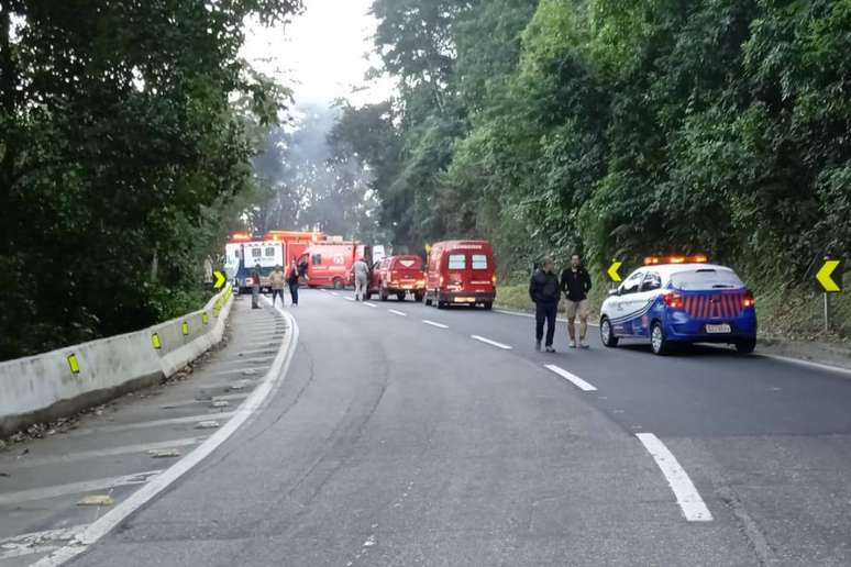 Bombeiros e PRF foram acionados para atender a ocorrência