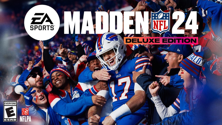 Jogador mais usado em Madden NFL 23, Josh Allen é primeiro atleta do Buffalo Bills na capa de um game da franquia