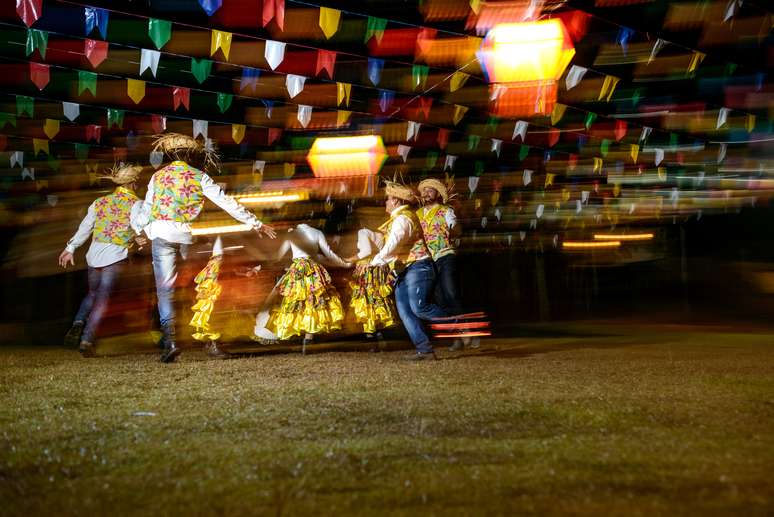 Festa junina é um dos eventos mais concorridos do mês