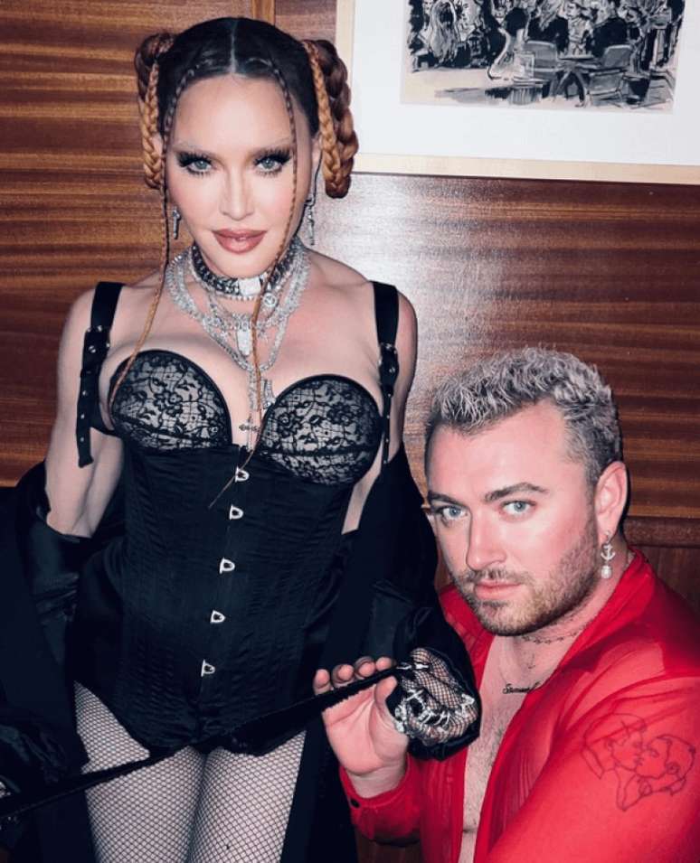Madonna collaborates with Sam Smith on the single “Vulgar”