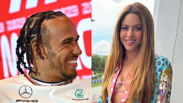 Lewis Hamilton e Shakira