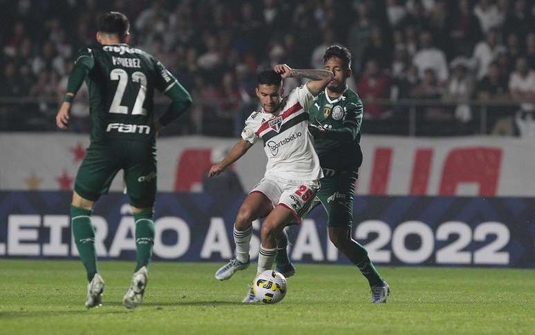 São Paulo e Palmeiras se enfrentam neste domingo, pelo Campeonato Brasileiro – Rubens Chiri / saopaulofc.net