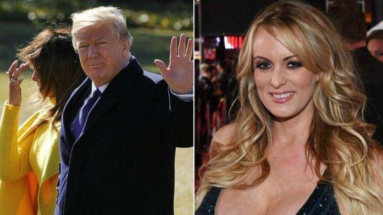 Trump responde criminalmente por acusação de ter omitido um pagamento feito à atriz Stormy Daniels