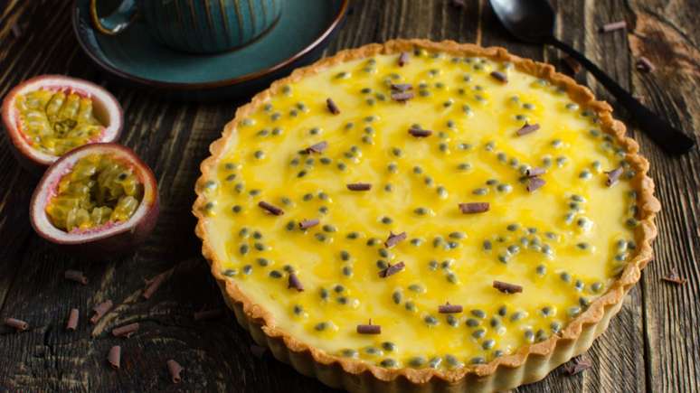 Torta de maracujá