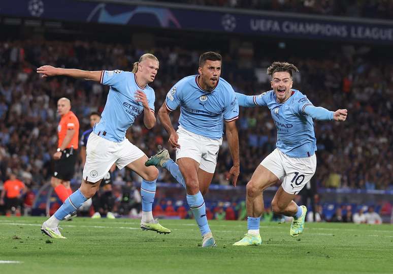 Manchester City comemora título da Champions League: assista ao