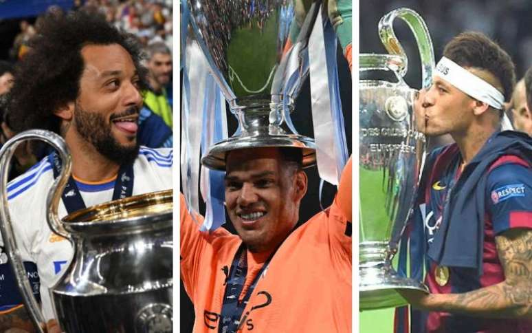 Confira os brasileiros que mais foram campeões da Champions League