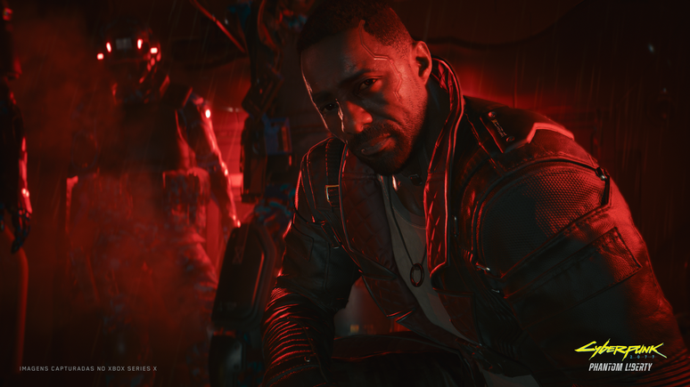 Em Phantom Liberty, Idris Elba interpreta o agente aposentado Solomon Reed
