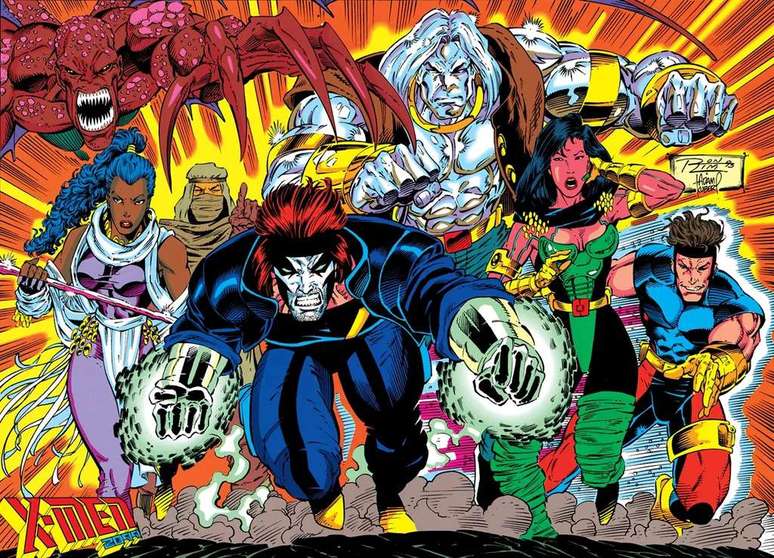 X-Men 2099 was successful and even hinted at connections to current storylines (Image: Playback/Marvel Comics) X-Men 2099 was successful and even hinted at connections to current storylines (Image: Playback/Marvel Comics)