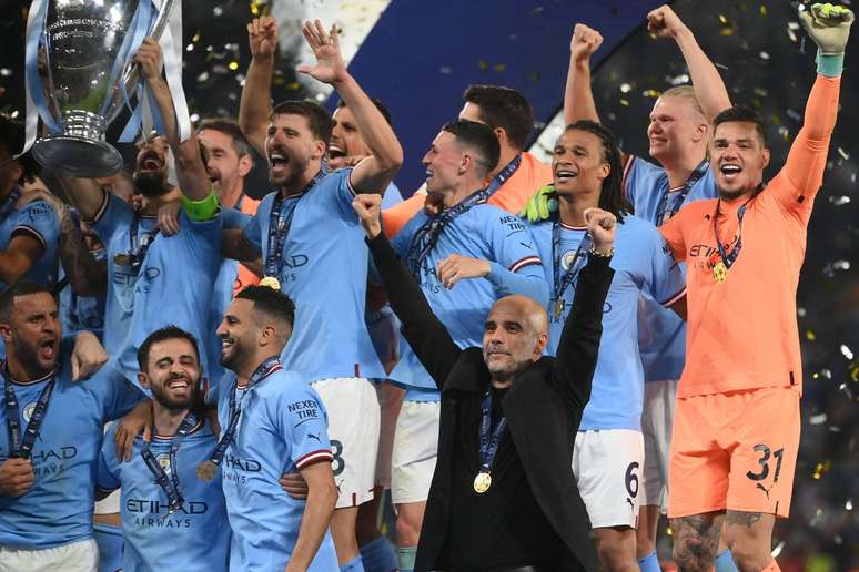 Manchester City campeão da Champions