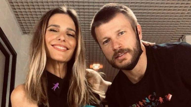 Fernanda Lima declares herself to Rodrigo Hilbert