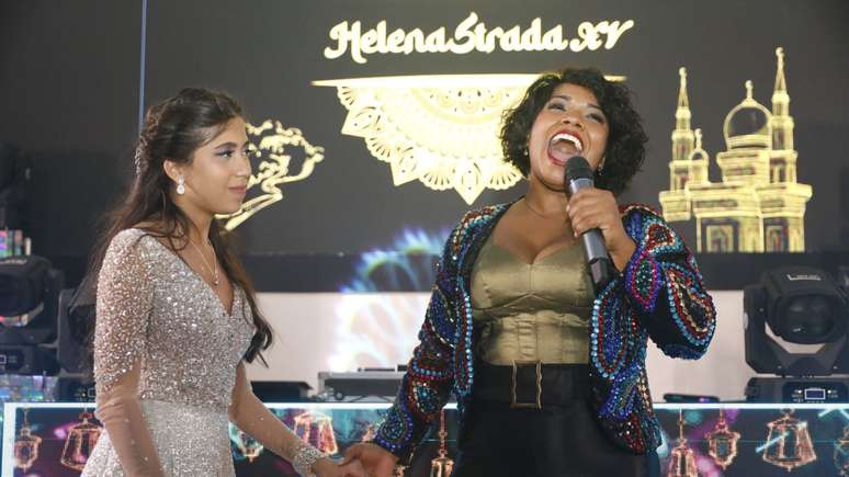 Helena Strada celebrates her 15th birthday in the atmosphere of the Arabian Nights