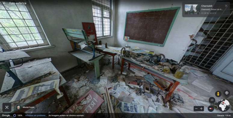 Usina nuclear de Chernobil (Ucrânia)