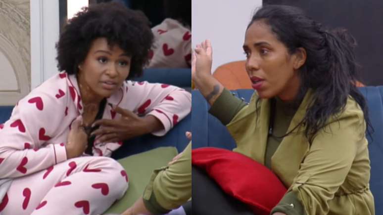 Nati e Janielle em 'A Grande Conquista'. Reprodução/Playplus