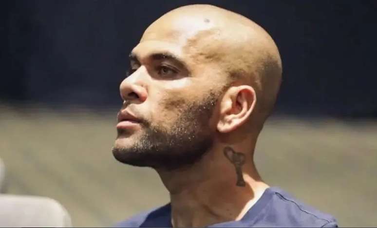 Daniel Alves está preso desde 20 de janeiro respondendo a processo por estupro
