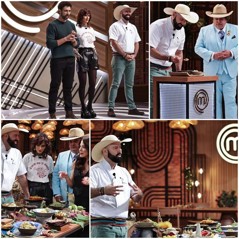 Momentos do epis&oacute;dio com prova de comida pantaneira da atra&ccedil;&atilde;o gastron&ocirc;mica da Band