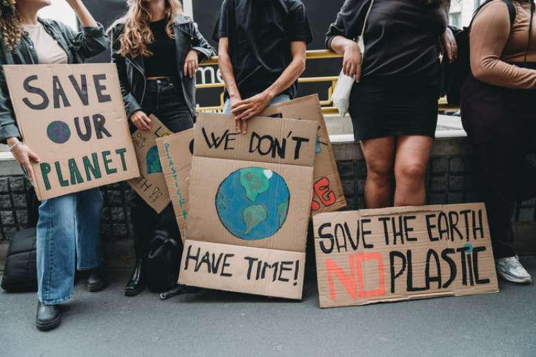 Protestos são comuns durantes as conferências que discutem o clima