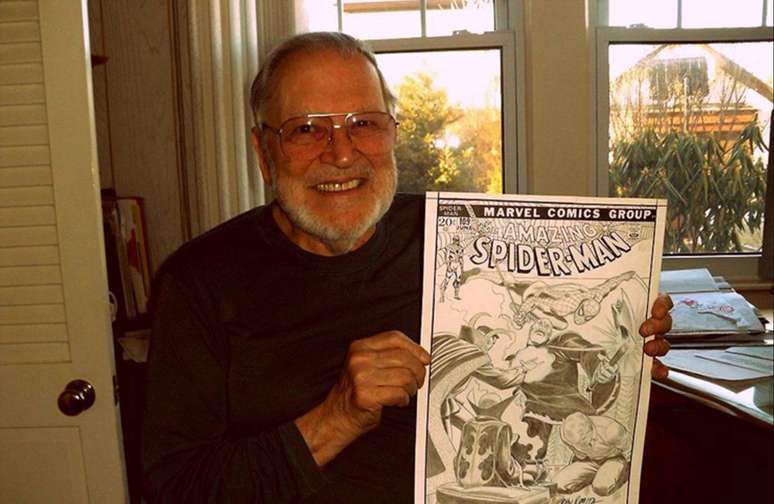 John Romita Sr., artista que ajudou a criar personagens da Marvel, morreu aos 93 anos.