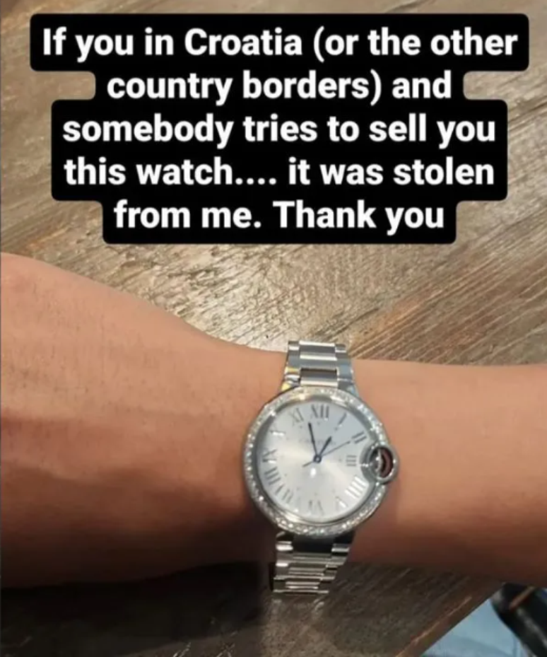 Relógio da Anitta 