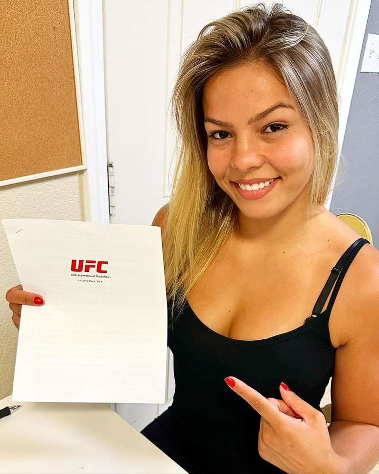 Luana Santos, nova contratada do UFC 