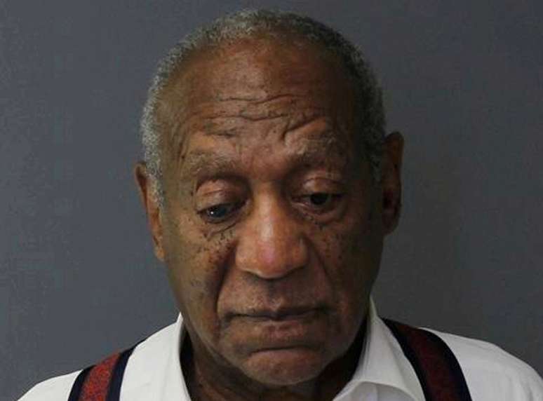 Ator Bill Cosby em foto divulgada pela instituição de detenção Montgomery County Correctional Facility, em Maryland, EUA