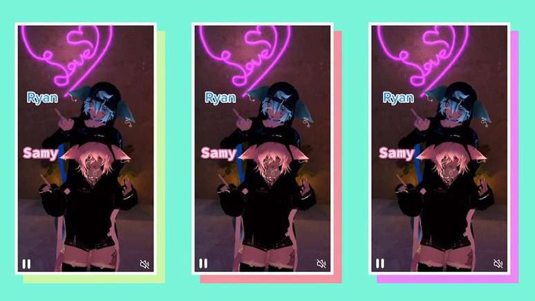 Sam conta que ela e Ryan fizeram muitas liga&ccedil;&otilde;es pelo FaceTime antes de se encontrarem pessoalmente